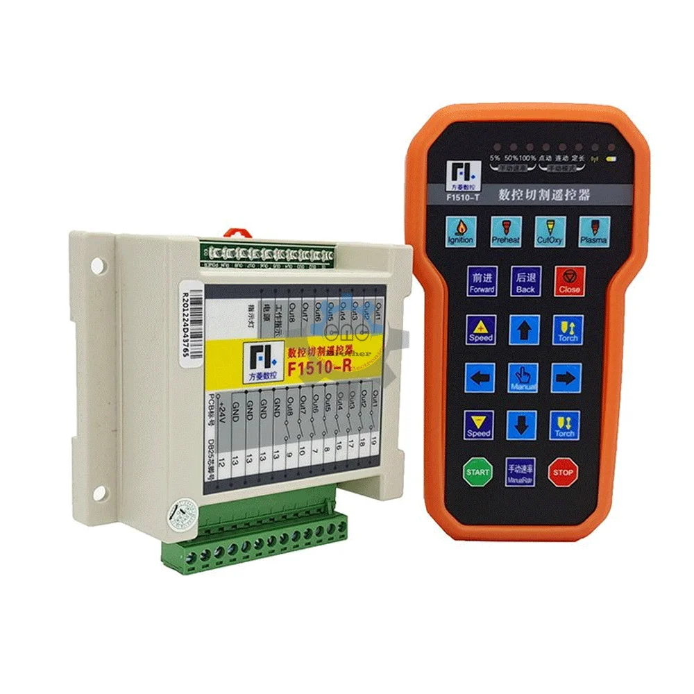 F1510 Anti-fall Wireless Handle Plasma Remote For CNC F2100B F2300A F2300B Plasma Control System F1510-R+F1510-T