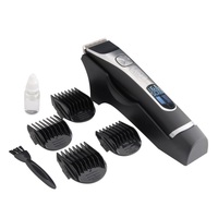Wholesale Professional Cordless Beard Trimmer Lcd Digital Display Hair Trimmer Men Electric Hair Clipper