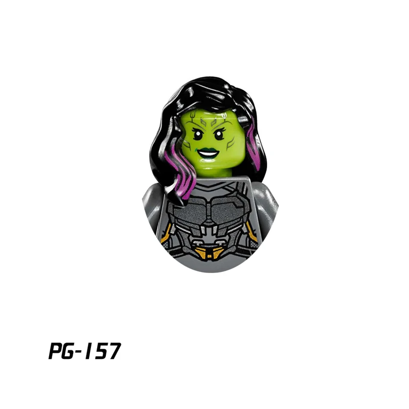 Guardians of the Galaxy Bausteine Waschbär Bauklötze Quicksilver Mini-Actionfiguren Lernspielzeug DIY Geschenke