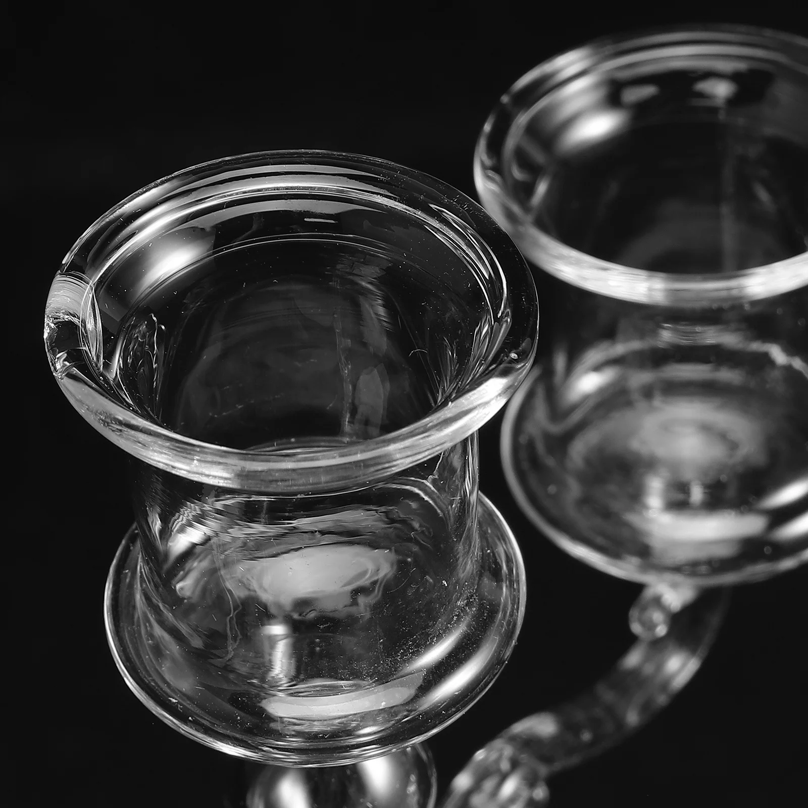 

Glass Votive Holders Unique Tabletop Ornaments for Creating Comfortable Atmosphere in Any Space Glass Holder