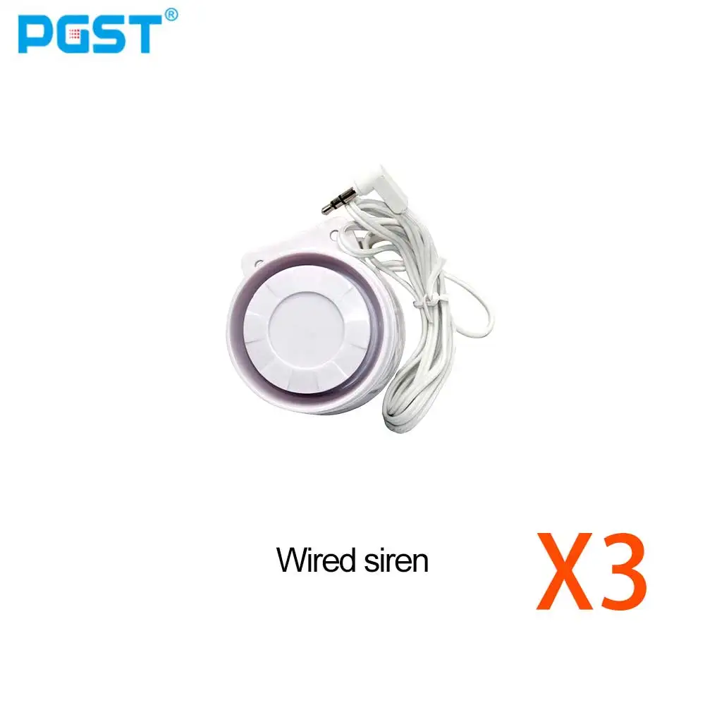 PGST Mini Wired Alarm PE-513 Home Safety Sound Alarm System Wholesale Wired Speaker for Enhanced Security