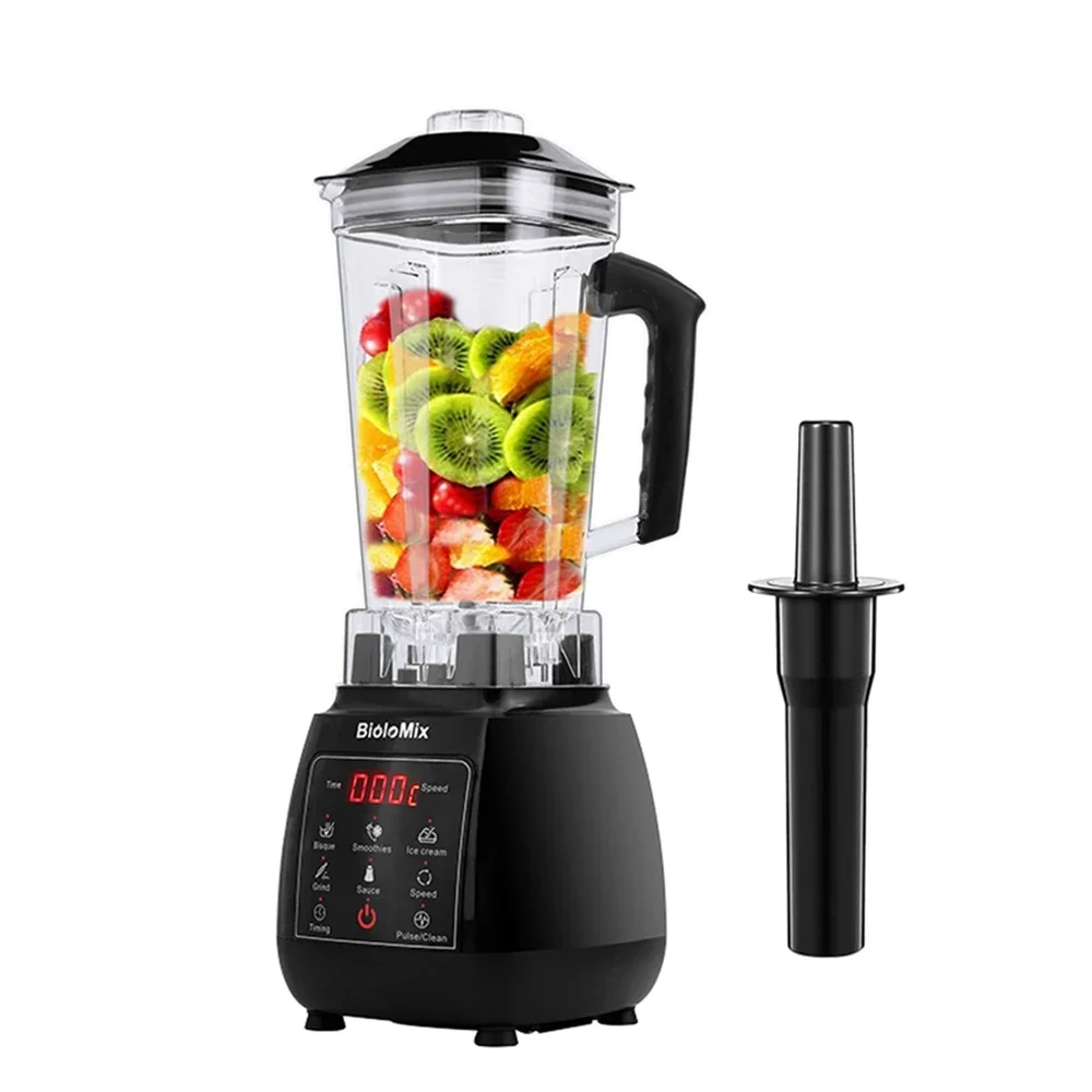 BioloMix Digital 3HP BPA FREE 2L Automatic Touchpad Professional Blender Mixer Juicer High Power Food Processor Ice Smoothies