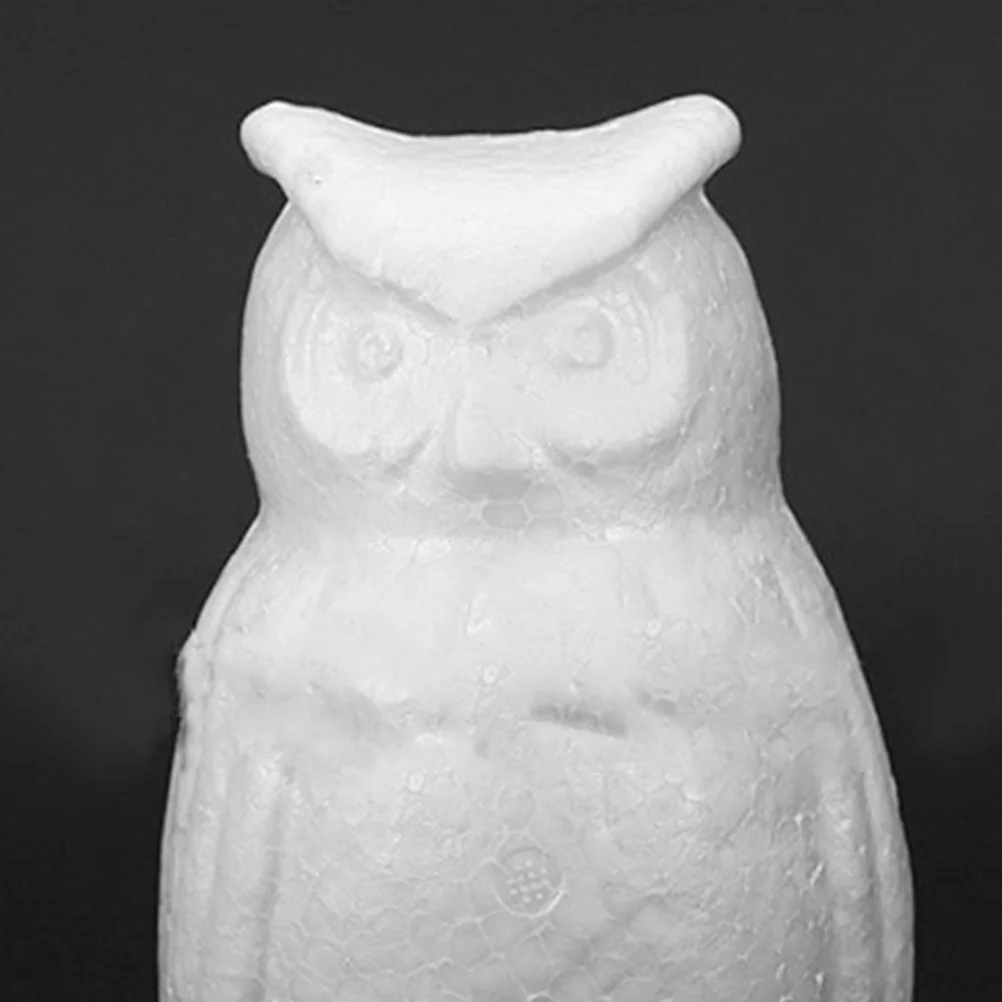

3pcs 15Cm Foam Owl Craft Kids Diy Painting Project Durable Children Educational Animal Ornament Festival Wedding Decor Halloween