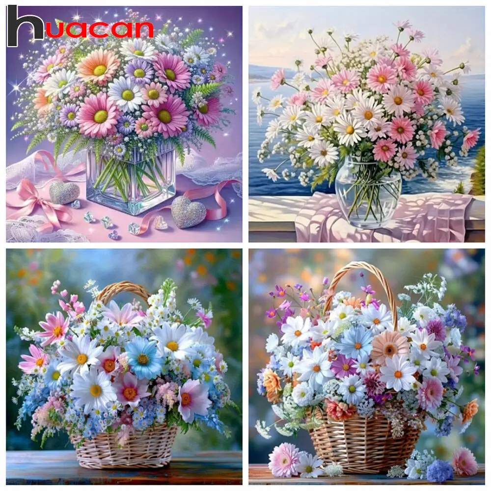 Huacan 2025, neue Kollektion, Diamant-Gemälde, Delphin, Himmel, Diamant-Stickerei, Meer, Sonnenuntergang, Mosaik, Kunst, Dekoration, Gemälde