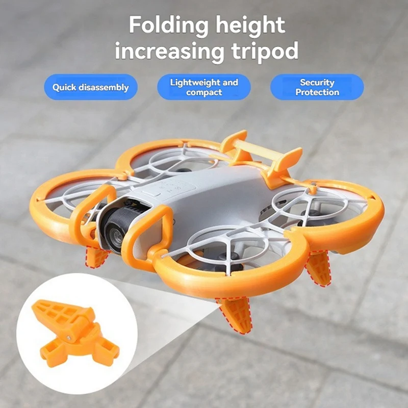 Для DJI Neo бампер защита карданного подвеса камеры складное шасси Flight Tail защита пропеллера для DJI Neo Запчасти A