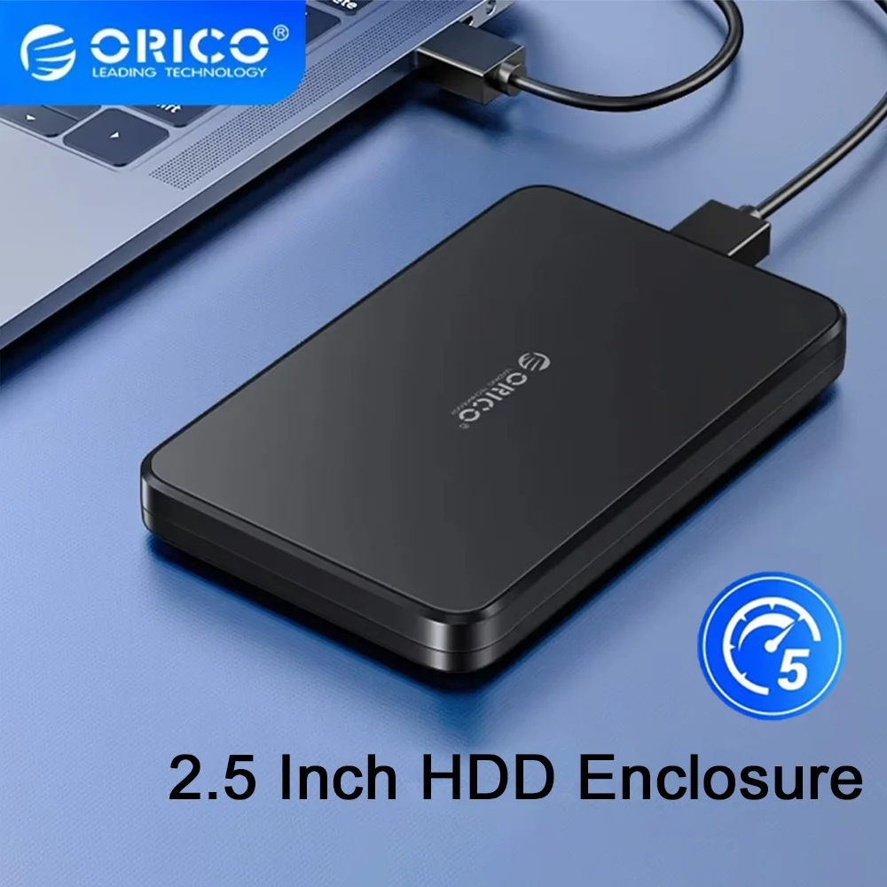 ORICO HDD Case 2.5'' HDD Enclosure SATA to USB 3.0 Hard Drive Enclosure for 2.5 Inch SSD Disk HDD Box HD External HDD Enclosure