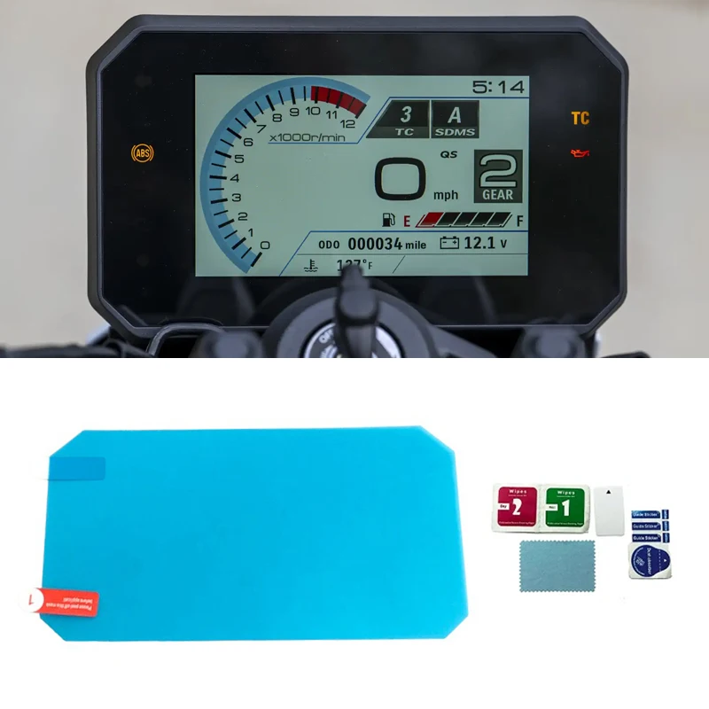 

Fit For Suzuki GSX-8S Instrument Film GSX 8S GSX8S 2023 Motorcycle Accessories Scratch Cluster Screen Dashboard Protection