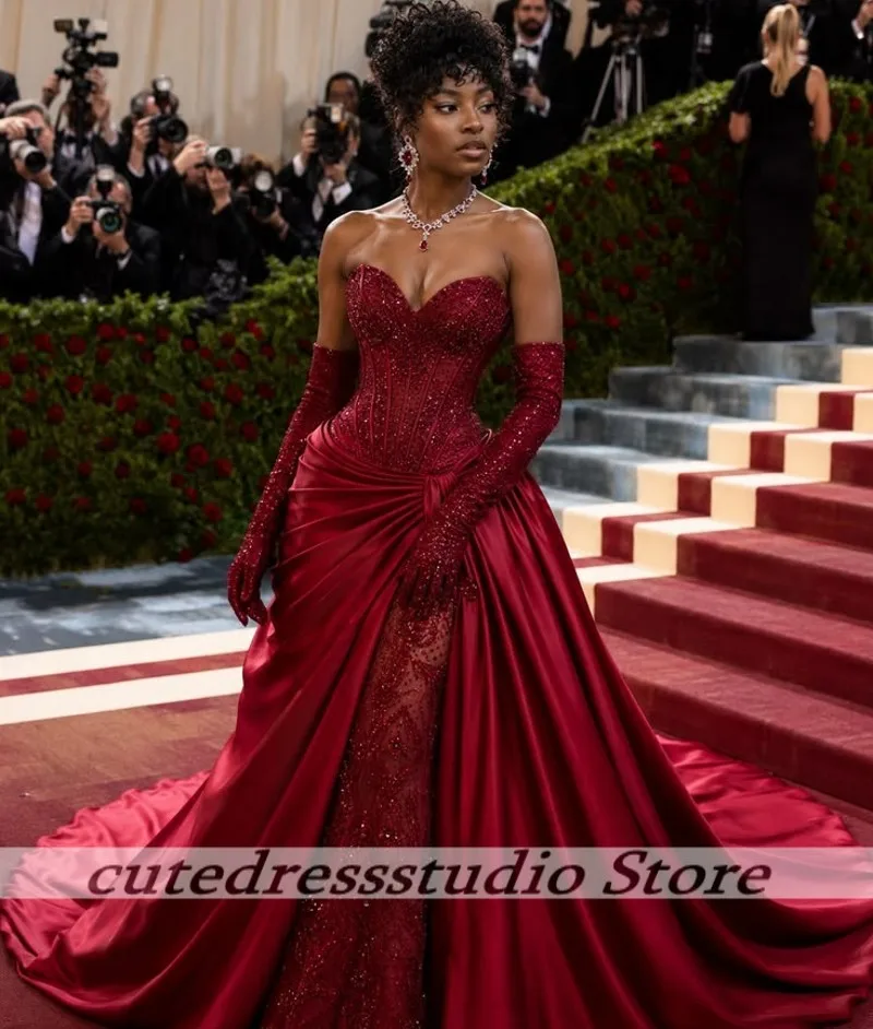Generous Evening Dress 2026 Women Mermaid Bling Sequined Sleeveless Formal Party Prom Dresses Vestidos De Fiesta Customized