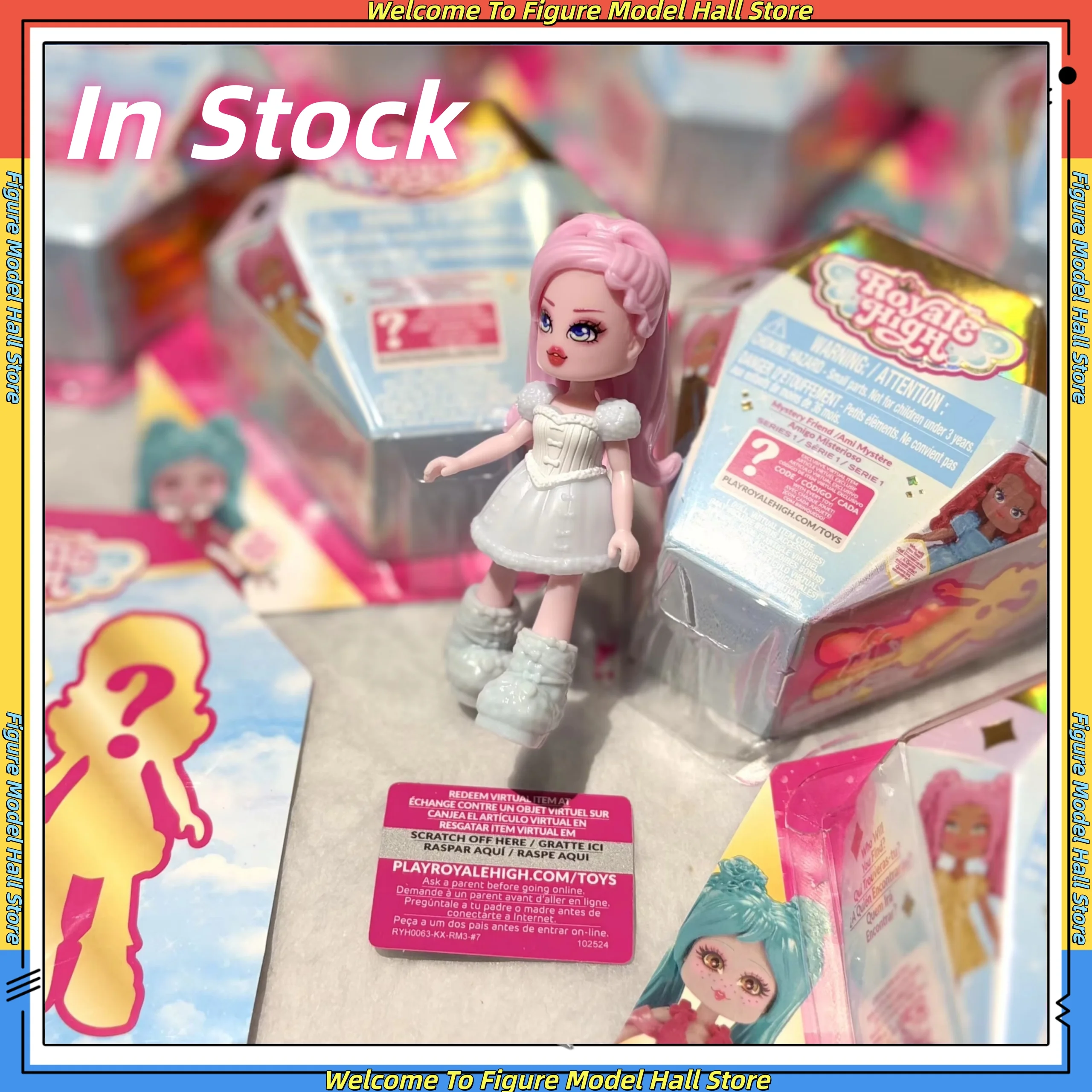 En stock: Cajas misteriosas Spot Girl Heart Magic Royale High, Serie Amigos Misteriosos, Mini 1 Muñeca de 3 pulgadas, Muñecas Intercambiables, Juguetes y Regalos