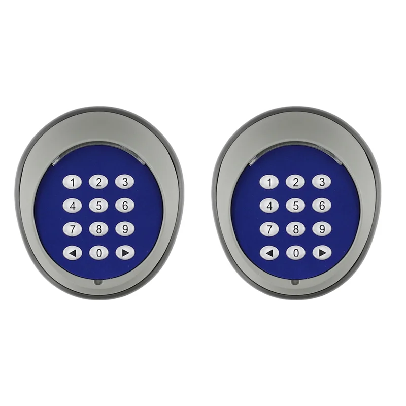 

2X Wireless Keypad For Gate, Opener Code Entry Security Keypad, Waterproof Gate Opener Keypad, Digital Code Panel-Y47A