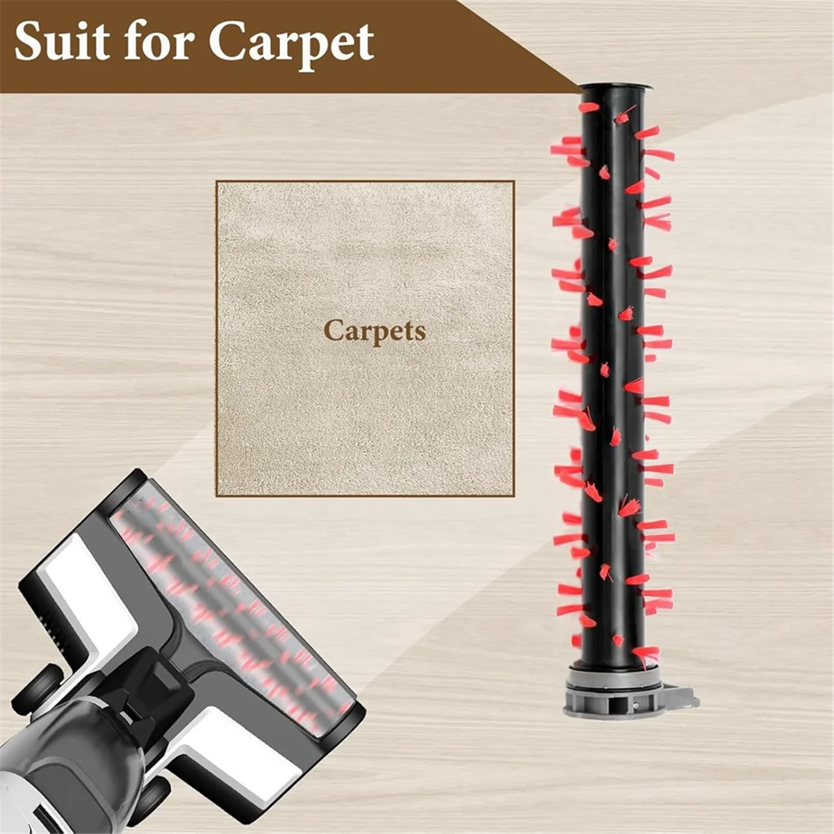 A92G แปรงลูกกลิ้งและชุดกรองสําหรับ Stealth ECVP01 สําหรับ T30/ T36 สําหรับ SUNSMAI S11/ B61-B เครื่องดูดฝุ่นไร้สายอะไหล่