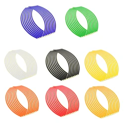 Universal Motorcycle Wheel Sticker Reflective Rim Stripe Tape Bike Stickers For Honda XLV 600 650 700 TRANSALP XL650V XL700V