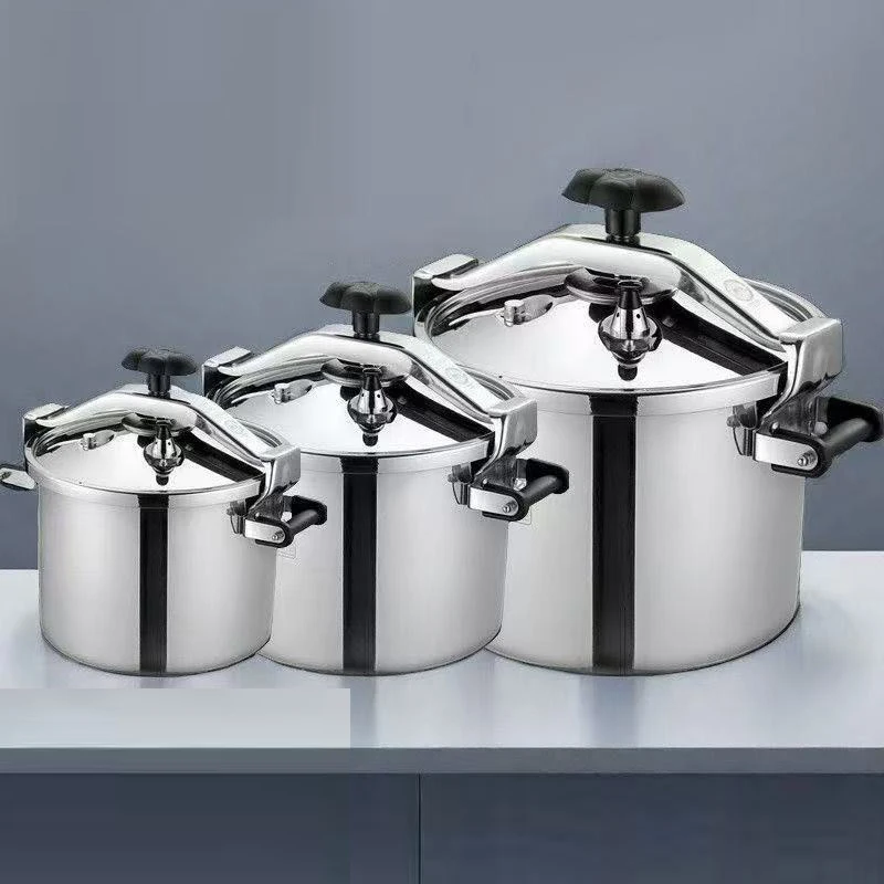 

Коммерческая скороварка большой емкости из нержавеющей стали, газовая индукционная плита, универсальная утолщенная кастрюля с защитой от взрыва