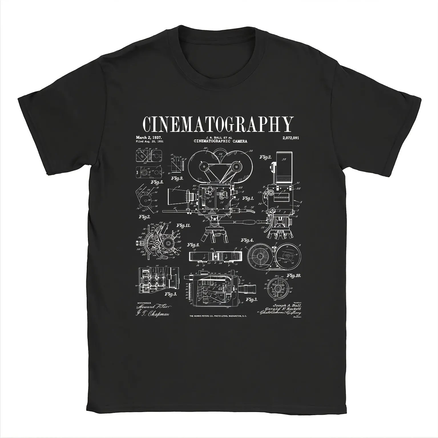 Men'S Retro Analog VU Meter Graphic Tee Inspired By Classic TV Shows Lightweight Shirt Perfect for Casual Wear