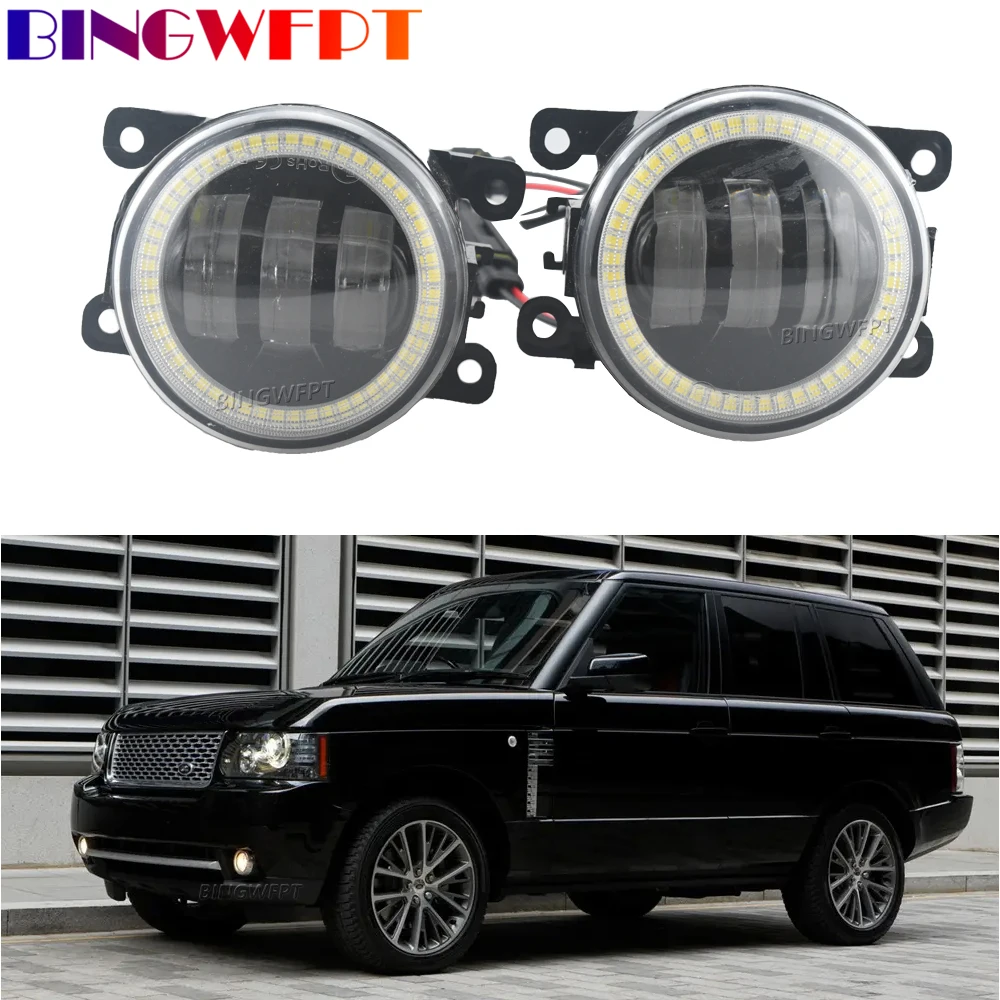 

LED Super Bright Angel eye Fog Light Car Front Bumper Fog Lamp DRL H11 12V For Land Rover Range Rover III L322 2010 2011 2012