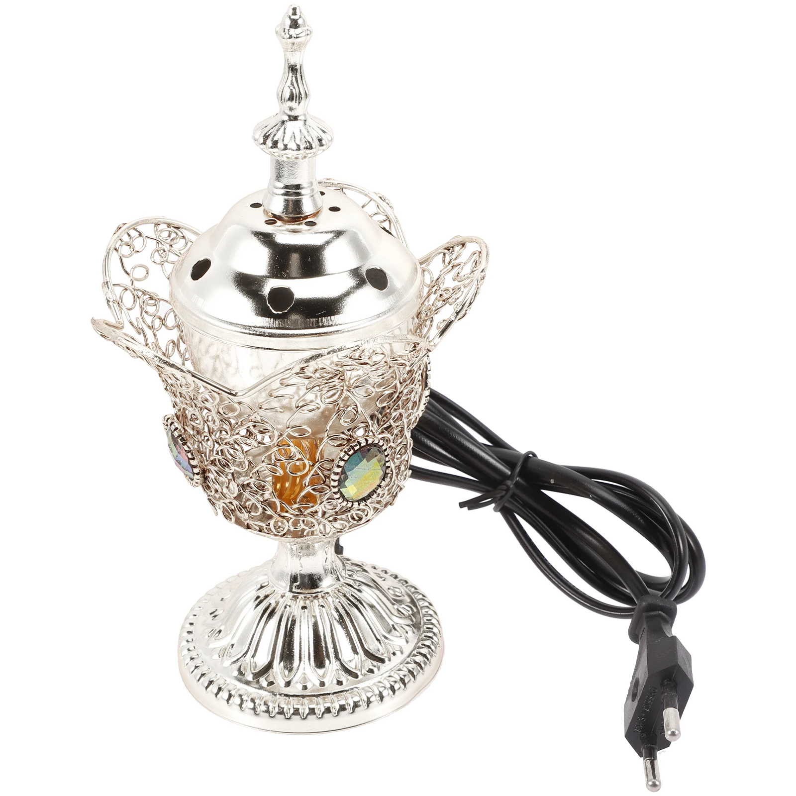 AC220V-AC240V Electric Incense Burner Plug-in Middle Eastern Incense Burner Vintage Home Church Household Sandalwood Burner - Image 2