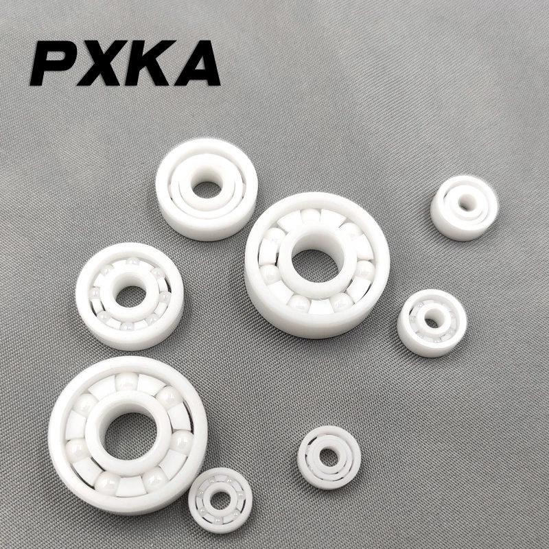 Zirconia ceramic small bearing 3x10x4 4x9x4 4x13x5 5x11x4 6x13x5 7x14x5 8x22x7 9x17x5 Waterproof bearing 3x7x3 3x8x4 5x13x4 mm