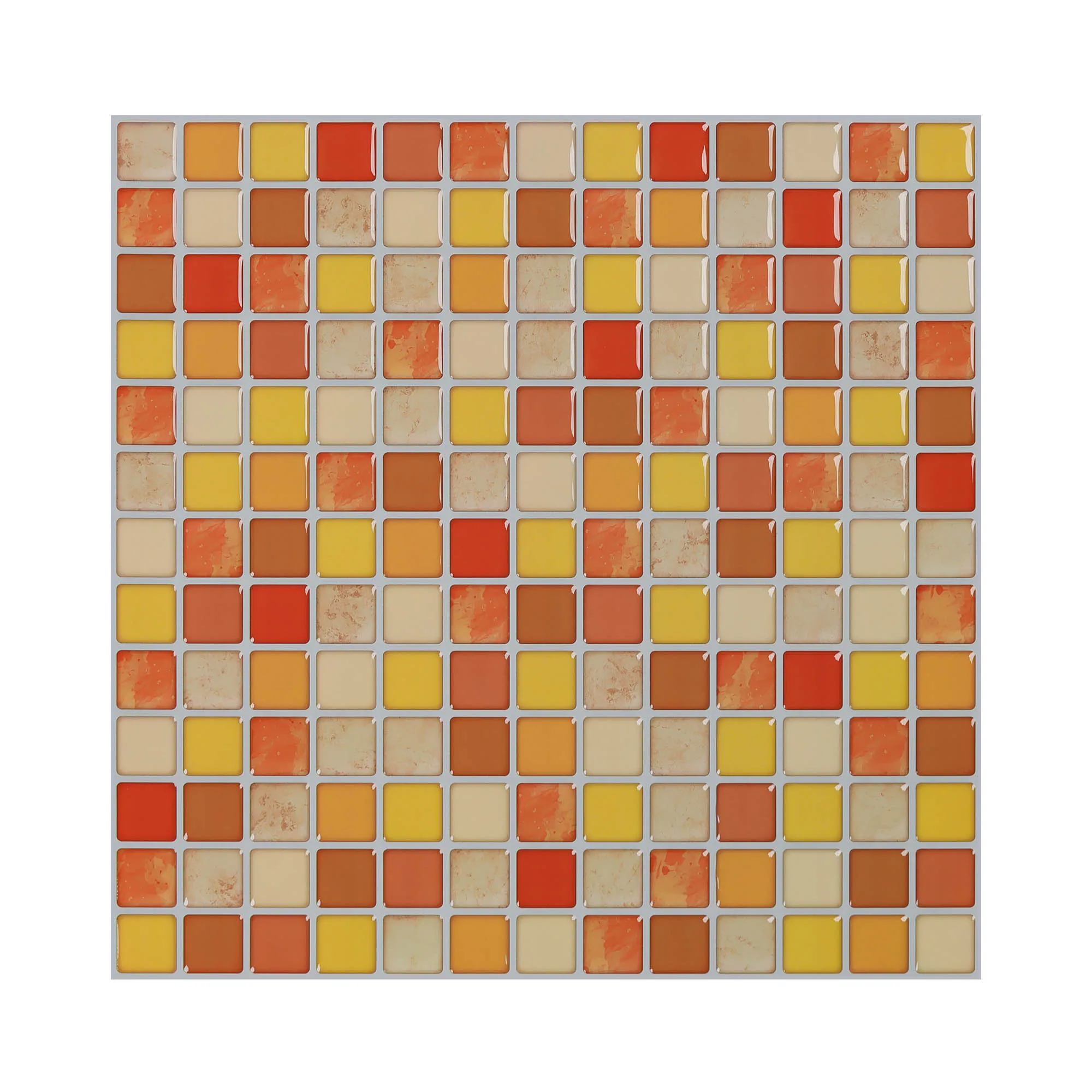 

Wall Stickers Peel and Stick 3d Vinyl Wallpaper Bathroom Kitchen Backsplash Wall Decals 10 Sheets