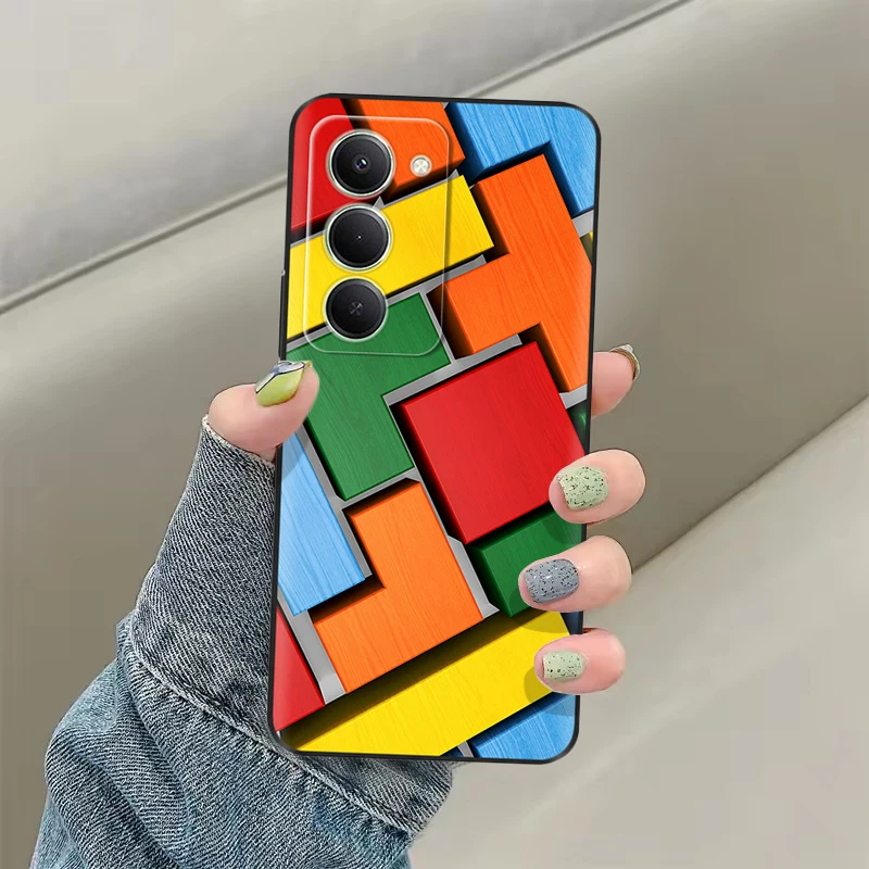 ل Redmi 15 حافظة 2025 لطيف الزهور كوكه لينة السائل سيليكون الغطاء الخلفي ل Redmi 15 الحالات الهاتف Redmi15 5G 4G Fundas Shells #4