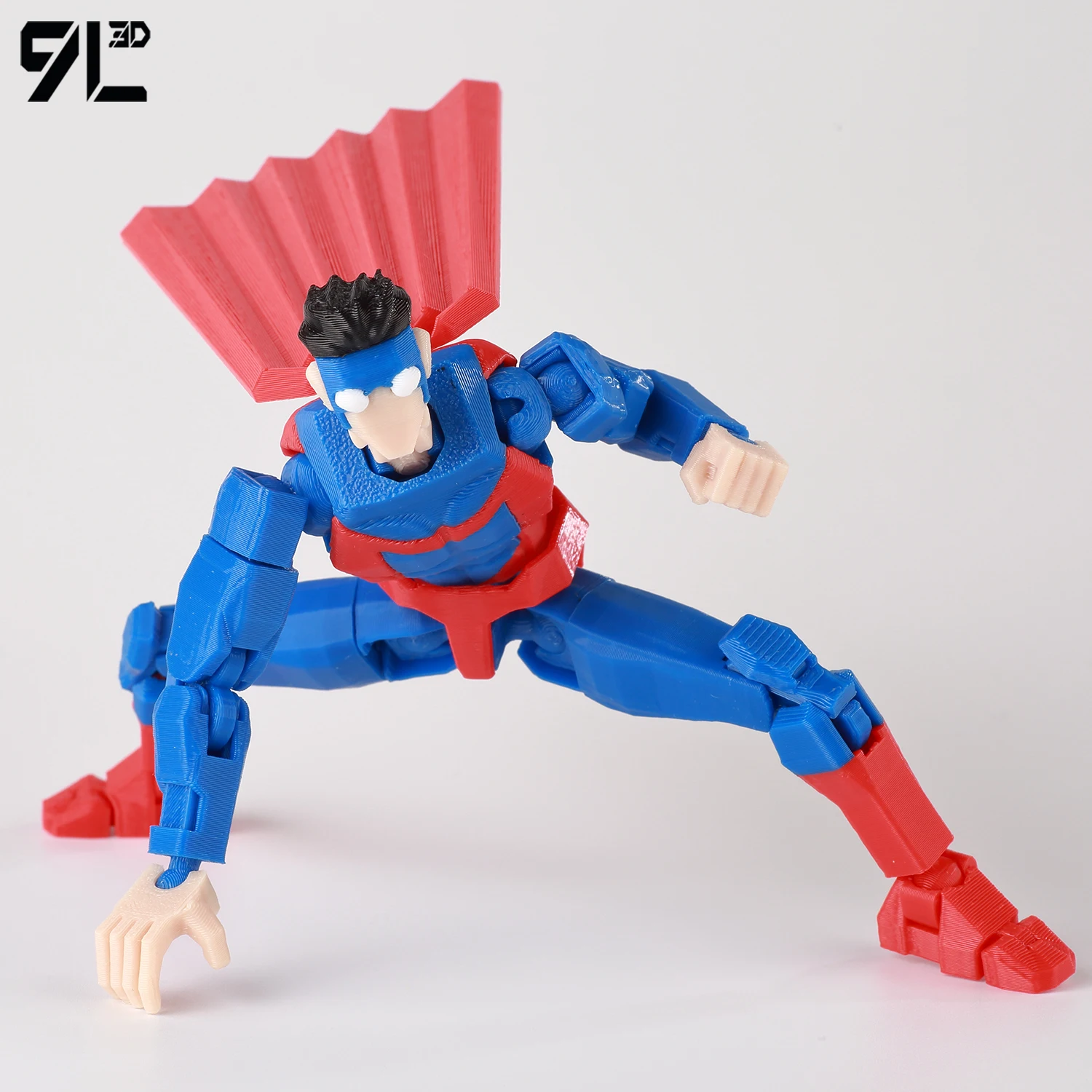 

9L3D печатные супергерои Invincible SuperMark аниме многошарнирные игрушки-шиппинг фигурки манекен модель украшения подарки