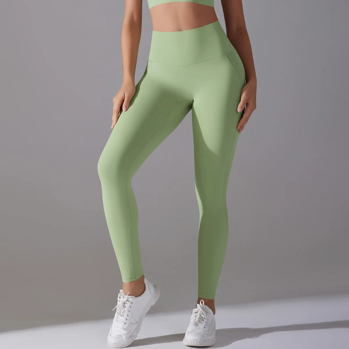 Mulheres cintura alta macio yoga leggings sem costura push up ginásio leggins elástico náilon calças de treinamento treino collants S-XL