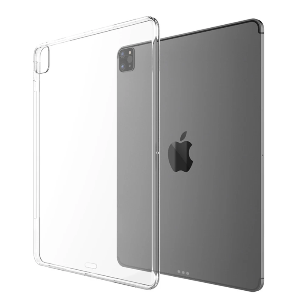 Transparent Case for iPad Pro 11 2024 Air 6 Air 5 4 10.9 inch 10th gen 10.2 7 8 9th Pro 10.5 Air 3 Shockproof Case Back Cover