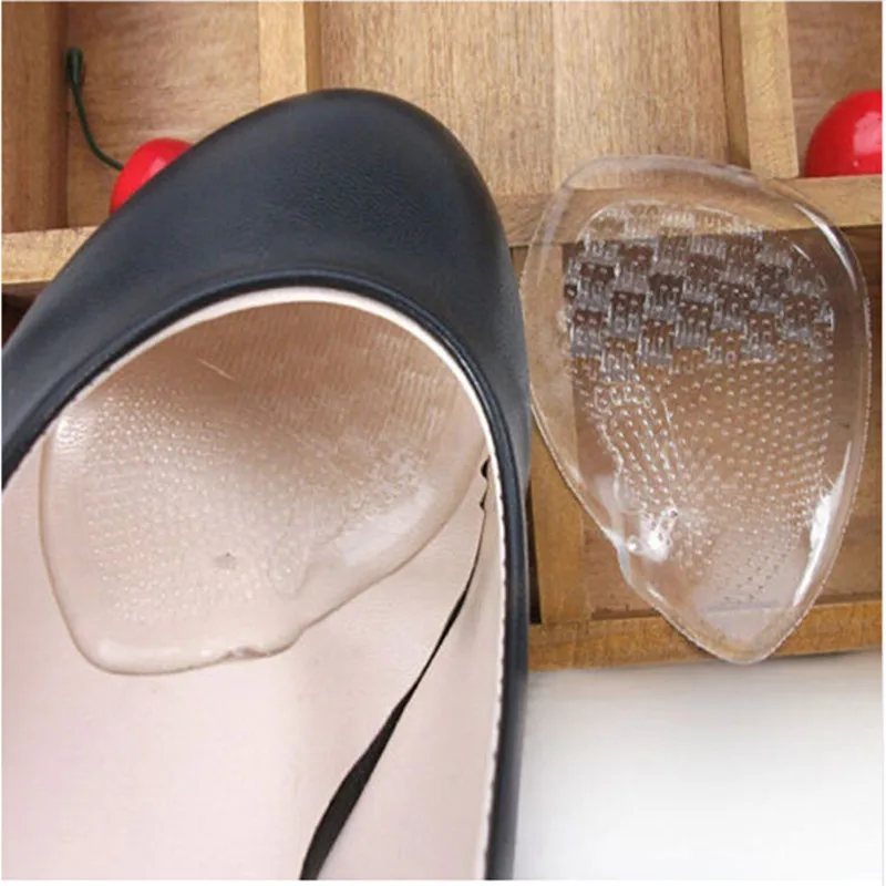 Walking Sport Woman Forefoot High Heel Insole Arch Support Pad Flat Shoe Feet Orthotics Insoles Corrector Feet Care Massage