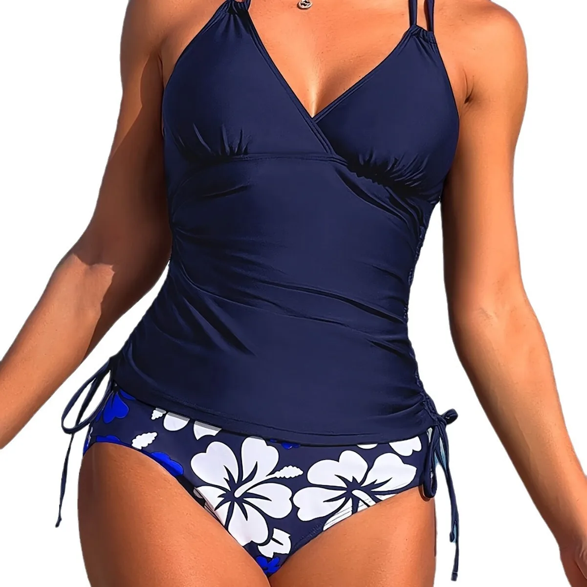 Sexy Swimwear Women Tankini 2026 Bikini Set Two Pieces Swimsuit Woman Bathing Suit Female Brazilian Beach Wear Monokini Swimming