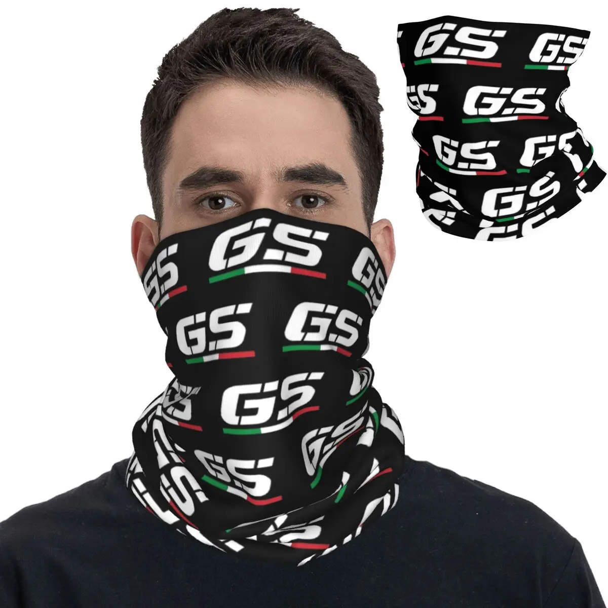 

Racing Gs Motorbike Merchandise Bandana Neck Gaiter Wrap Scarf Summer Outdoor Sports Face Mask Unisex Breathable