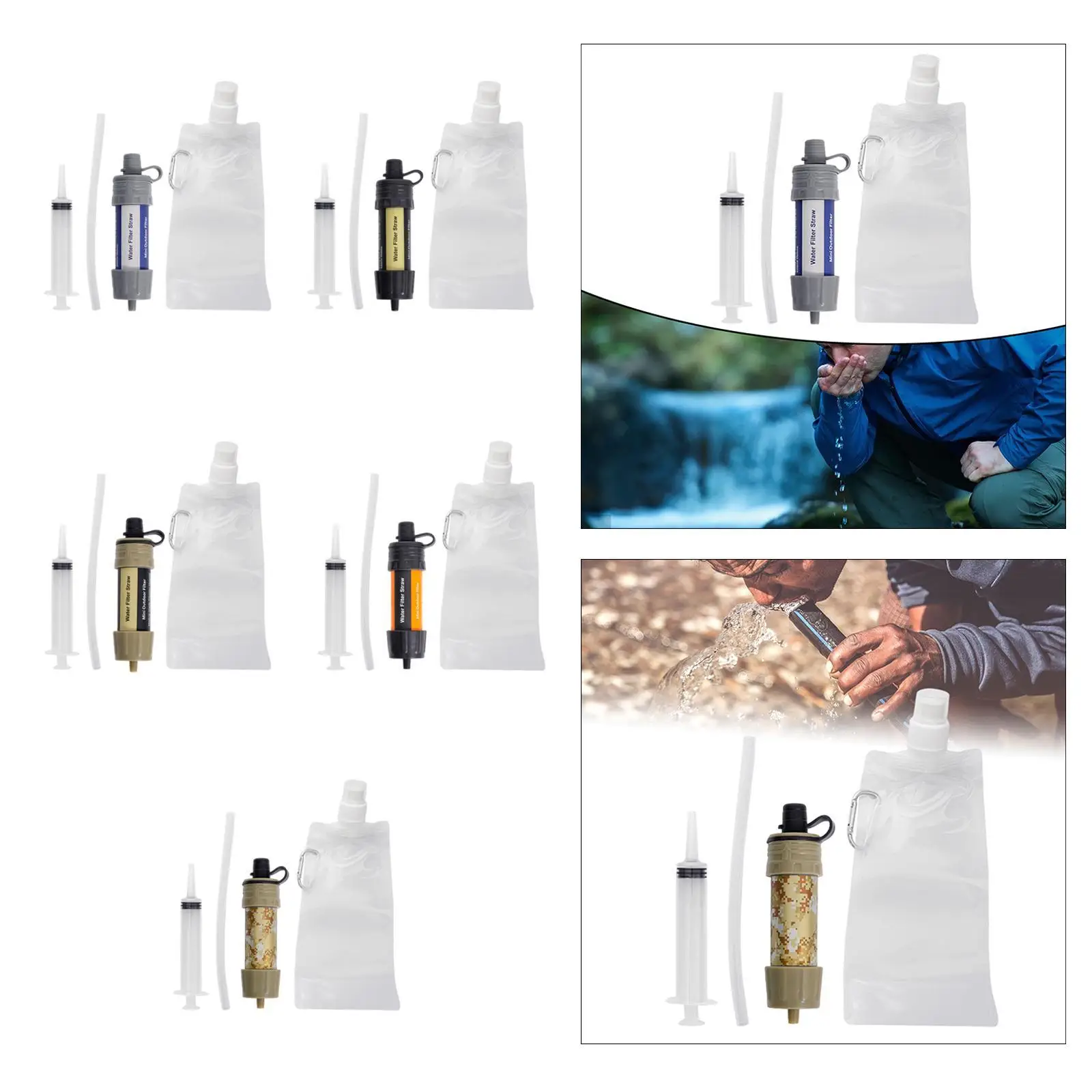 El sistema de filtración de agua con filtro de agua reduce el dispositivo purificador de agua para