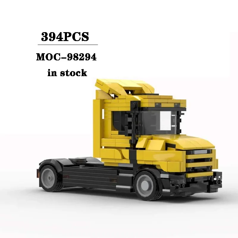 Building Blocks MOC-98294 City Truck T 124 Construction Assembly Toy Model 394PCS Children's Birthday Gifts Christmas Toys