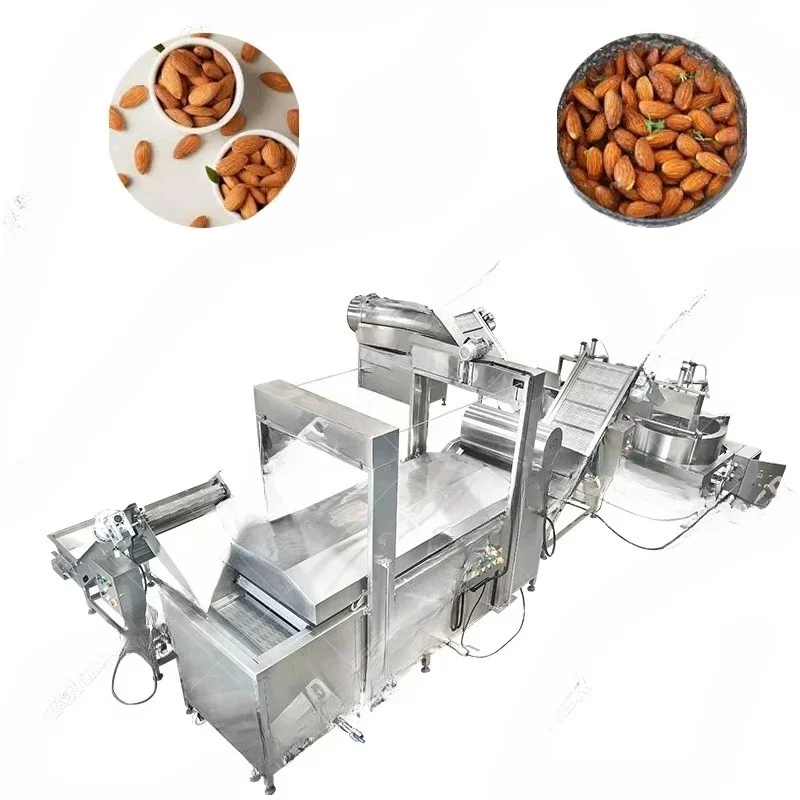 لنكهة البذور آلة نكهة الفول السوداني آلة نكهة اللوز خط إنتاج الفول السوداني المقلي