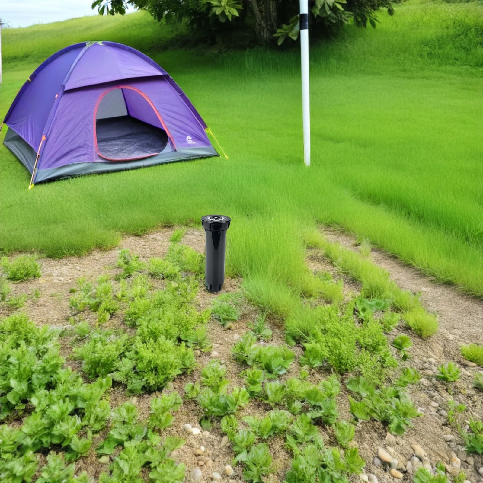 

2pcs Pop-Up Sprinkler Retractable Underground Irrigation System For Lawn Garden Watering Yard Planter Beds Sprinklers