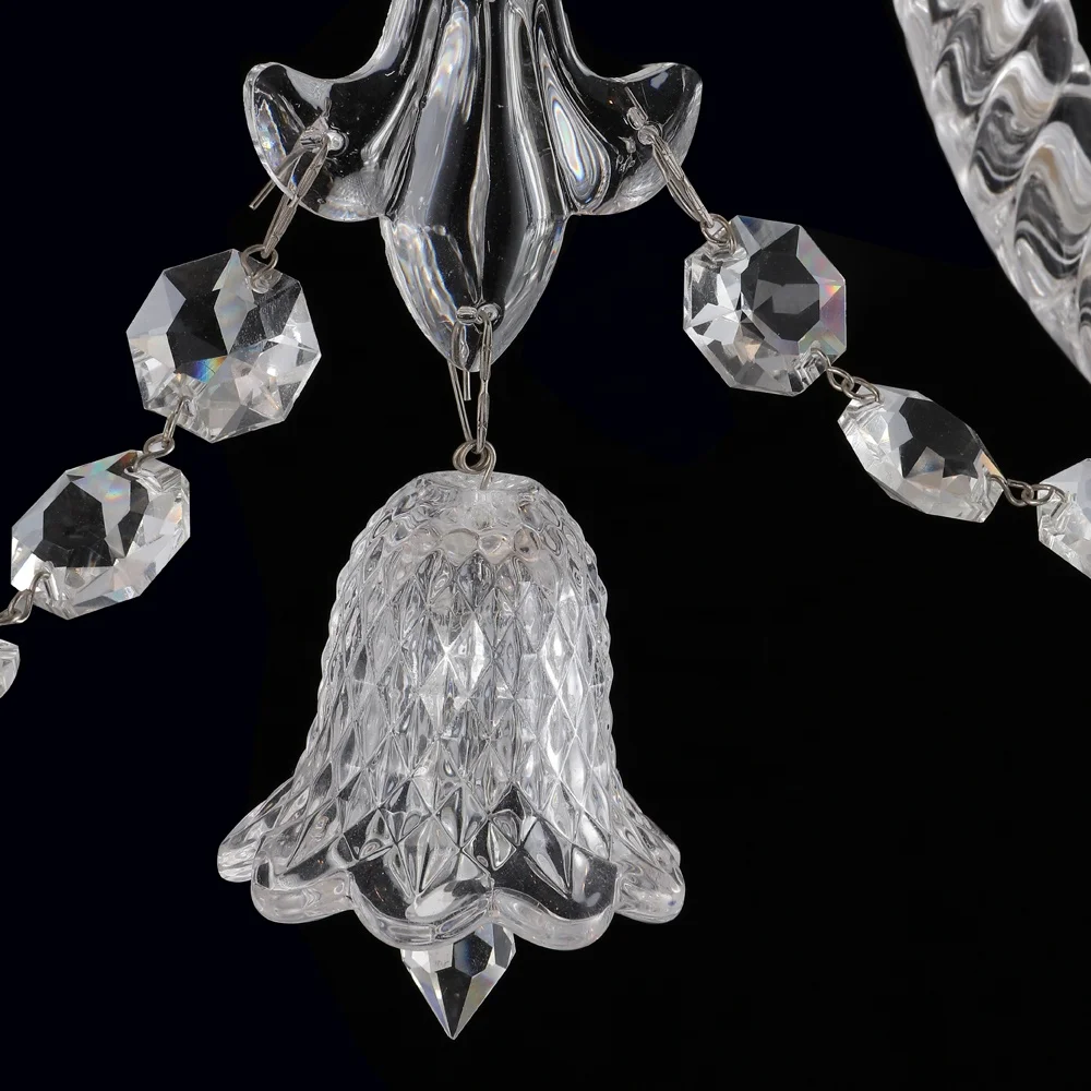 European home decoration crystal chandelier floor lamp