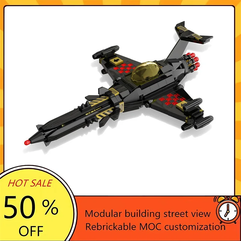 

397PCS Popular Space War Movie Model MOC Building Bricks Fighter Jet Modular Technology Gifts Holiday Assemble Children Toy Suit