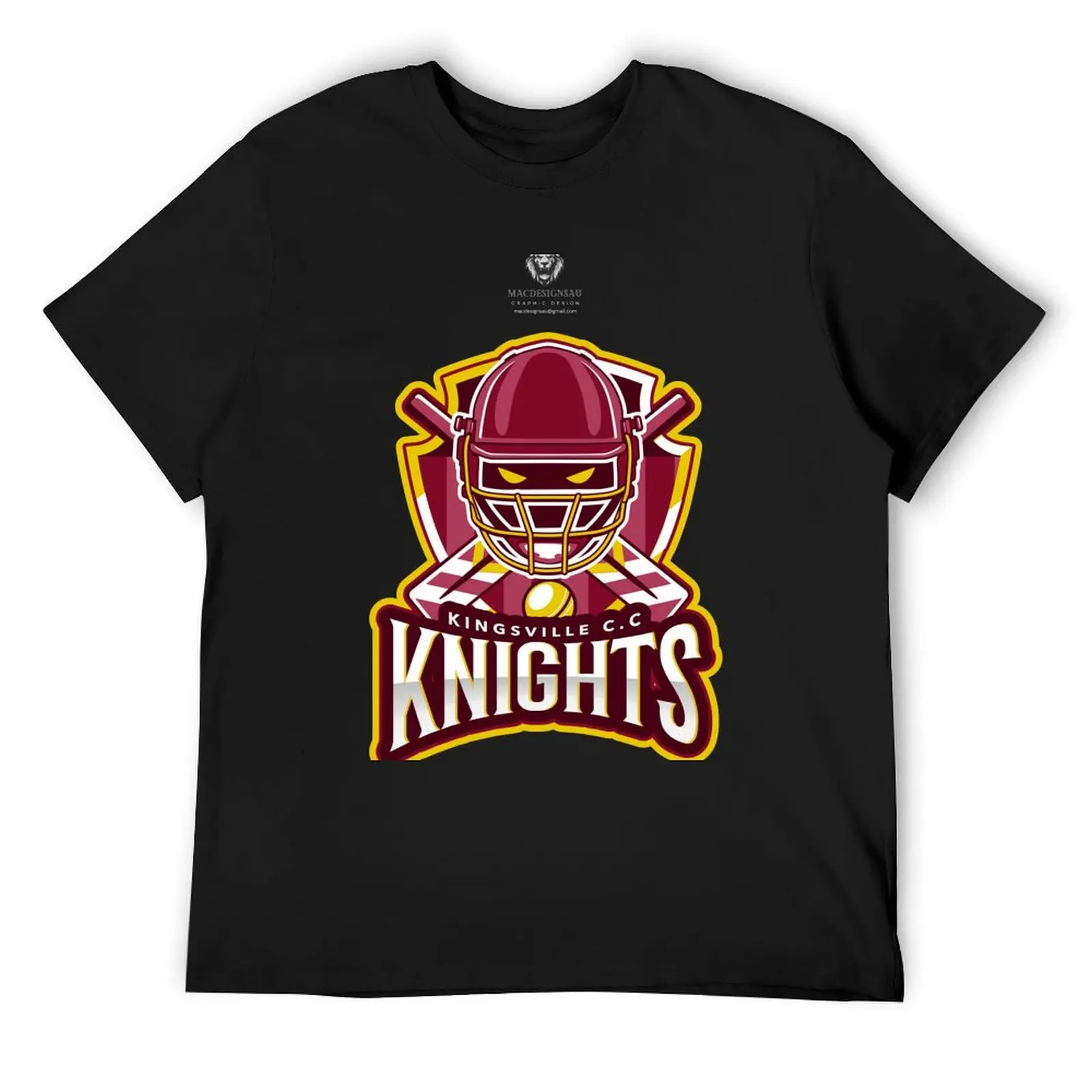 

Kingsville Knights CC - Off-Field Shirt T-Shirt oversized funny gifts rapper graphic tees Men's clothing