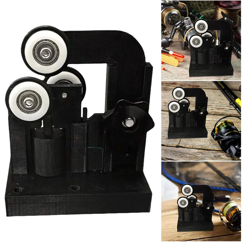 آلة لف قضيب الصيد المحمولة لتقوم بها بنفسك قضيب الصيد بناء سلك صغير لآلة تغليف اللف #2