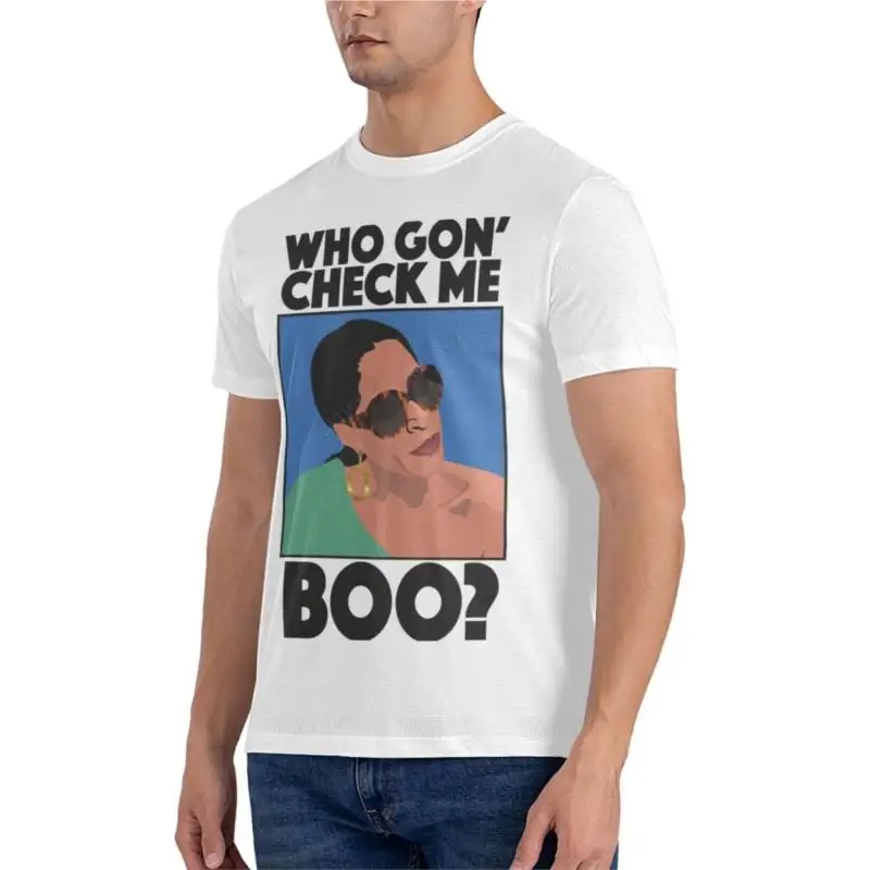 SHEREE WHITFIELD|Who Gon Check Me Boo?|RHOA (Real Housewives of Atlanta) Classic T-Shirt mens clothing Anime t-shirt