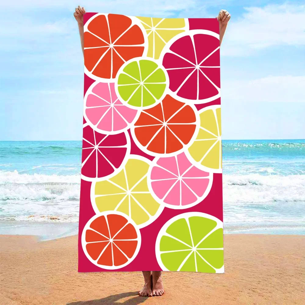 Customized Printed Beach Towel Sea Bath Towel Wholesale Price Pool Towels for Party Gift Vacation Picnic Personalized Towel