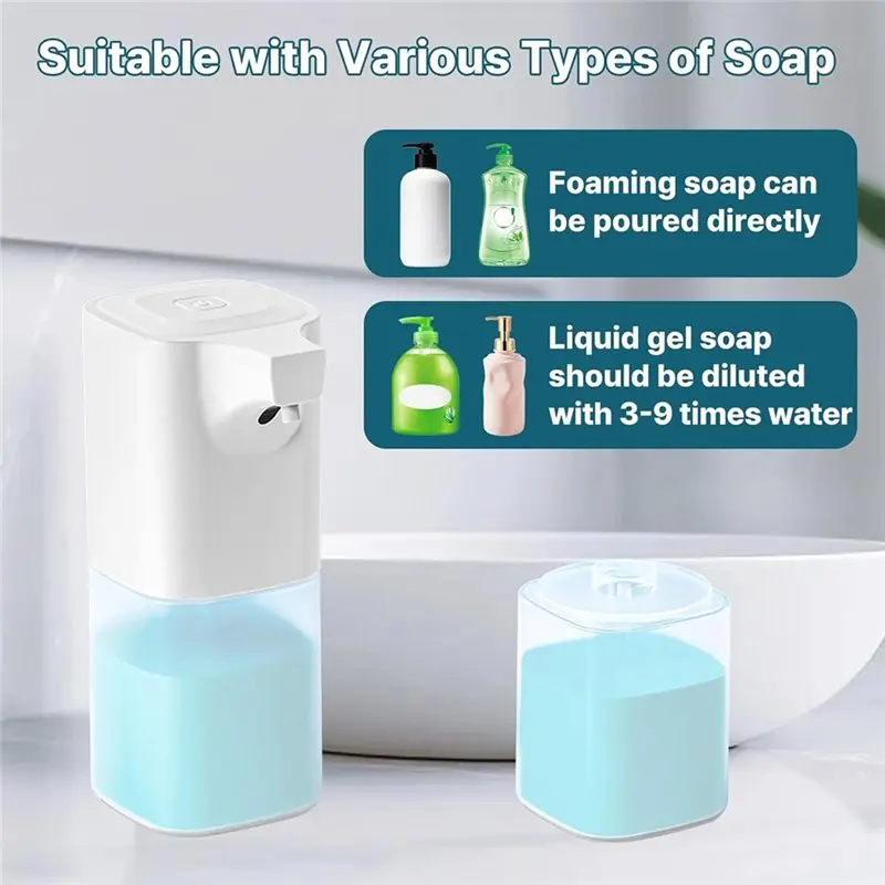 Automatic Foaming Soap Dispenser Smart Foaming Soap Dispenser Wall Mount Hand Soap Dispenser - view 2