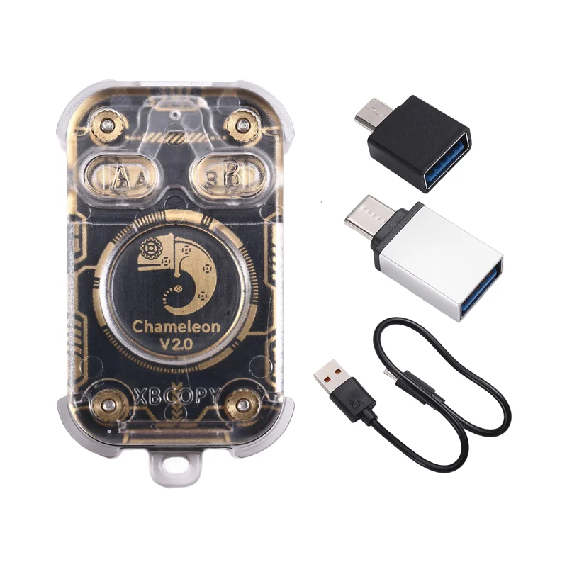 M16K-Chameleon V2.0 RFID Pembaca Chip Pintar Emulator Kartu Pintar Emulator NFC 125Khz 13.56Mhz Duplikator Restart Dekode