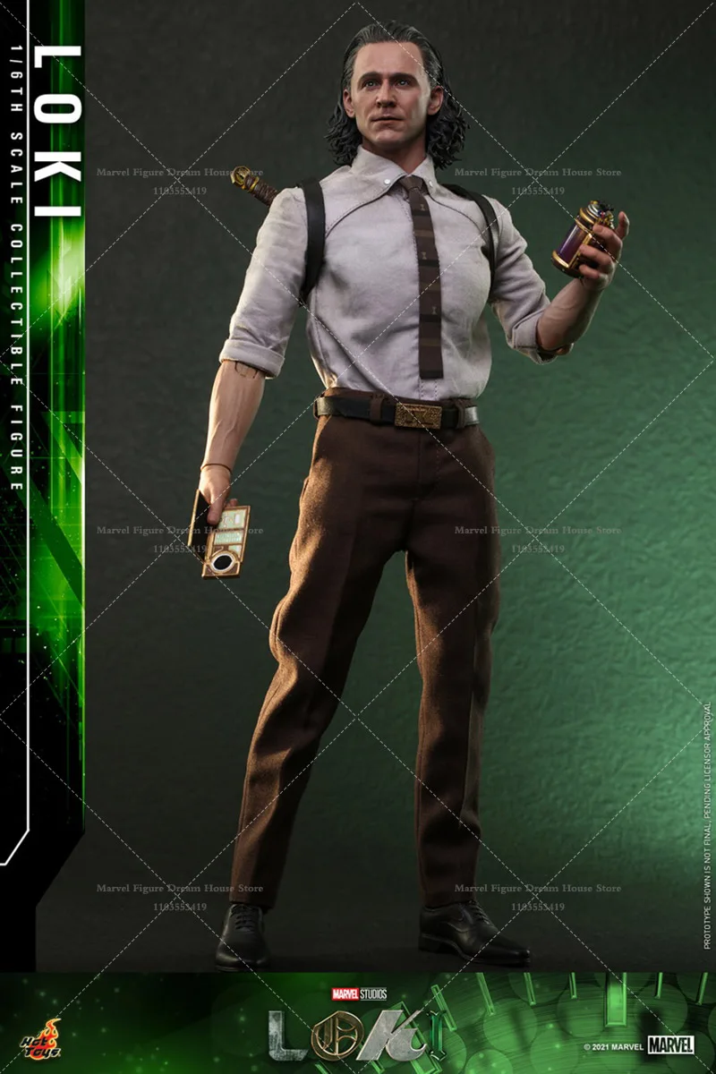 HOTTOYS TMS061 1/6 مقياس مارفل لوكي إله الخداع إدارة الوقت المتطاير المسلسلات التلفزيونية 12 بوصة مجموعة كاملة عمل الشكل الجندي