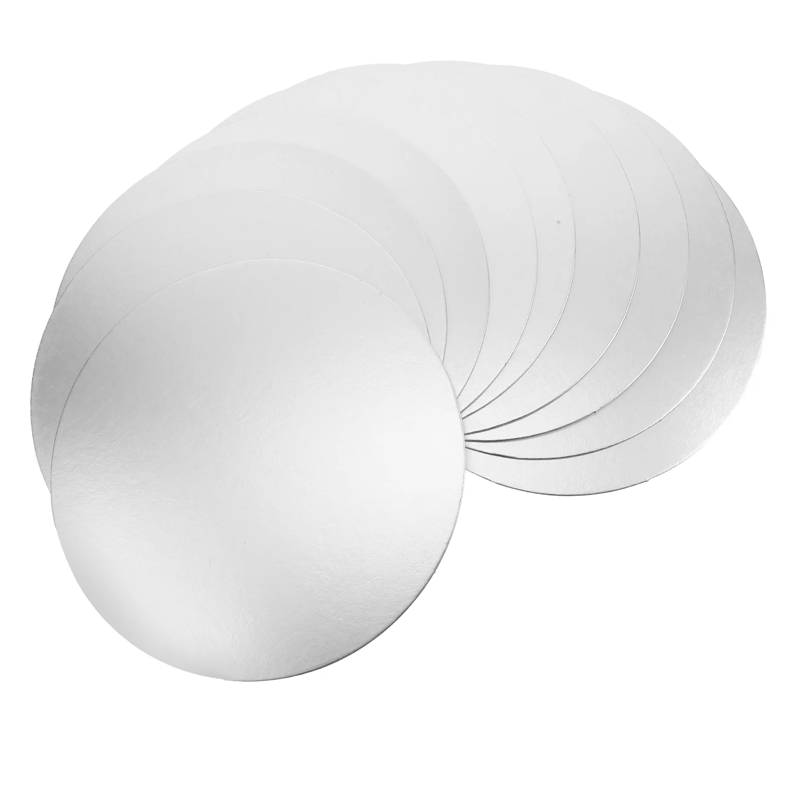 

10Pcs Cake Display Board Dessert Tray Portable Lightweight for Special Events Cupcake Holder Decorative Food Tray Desktop