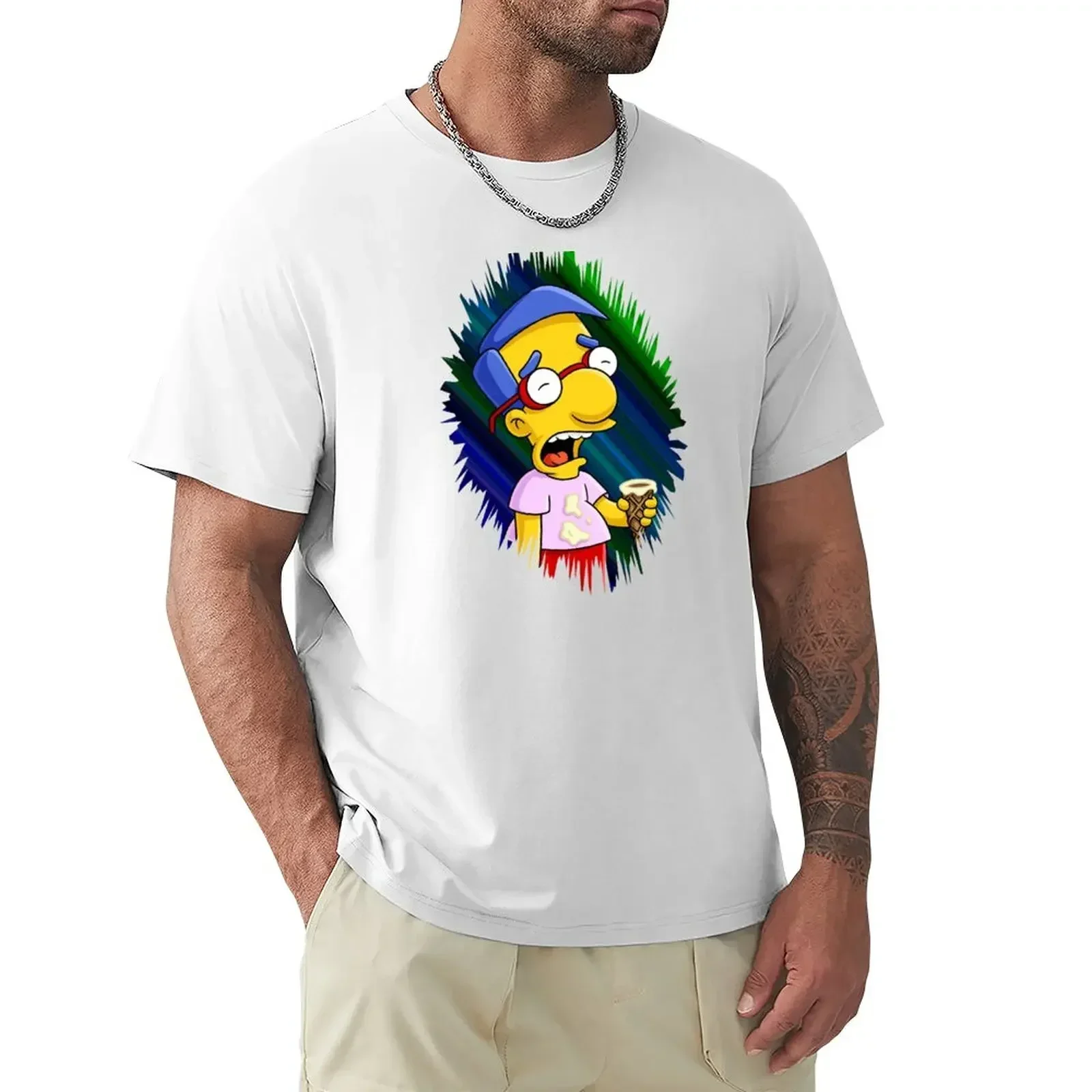 sadboy milhouse T-Shirt sports fan t-shirts black t shirt graphic t shirts mens cotton t shirts