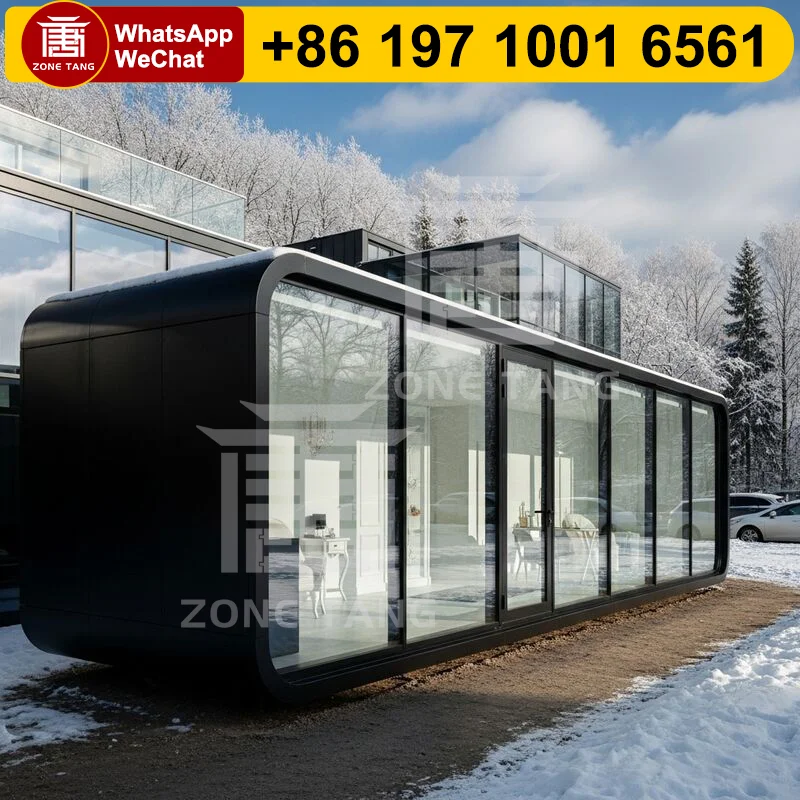 

High Quality Eco-Friendliness Factory Price Hot Sale Apple Capsule House Luxury Modern Customize Design Houses Custom Home Homes