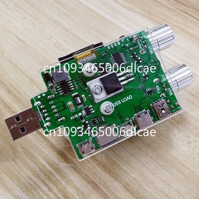 USB intelligent adjustable constant current electronic load mobile power tester aging discharger resistance 35W