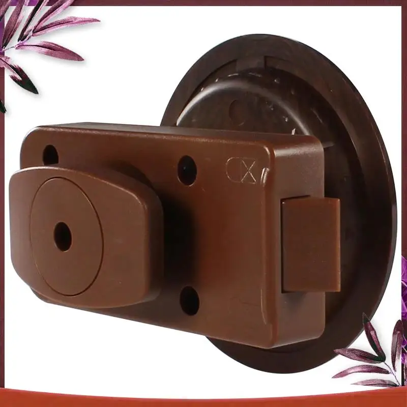 

Durable RV Door Lock Bathroom Door Lock With Key Door Thickness 24Mm-45Mm Suitable For Yachts Boats Caravans Campers RV