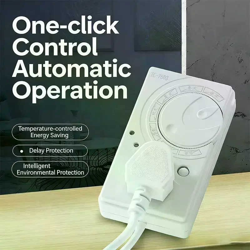 Refrigerator Thermostat Electronic Timer Controller Delay Energy-Saving Switch