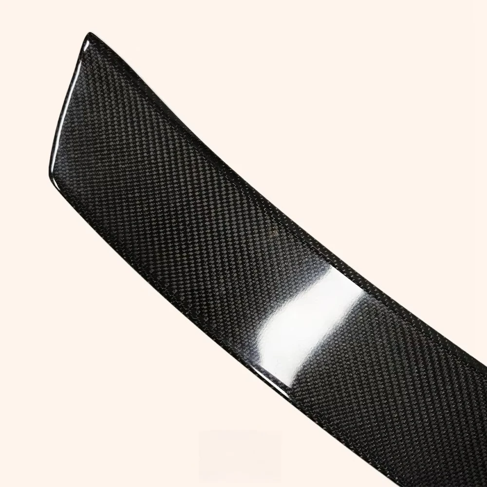 For Honda Fit GK5 14-20 Carbon Rear Roof Addon Spoiler Lip Wing (For RS Spoiler)