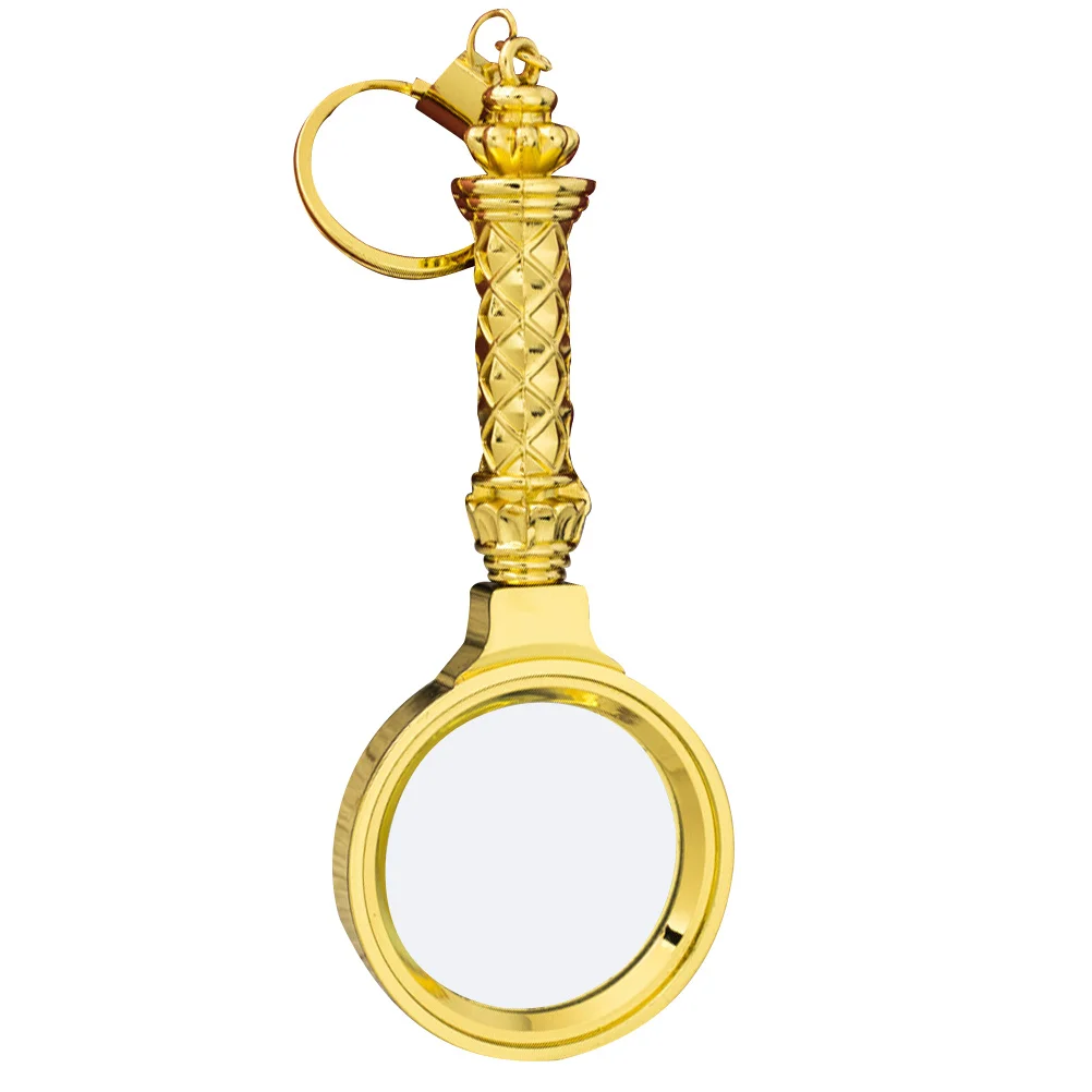 Lupa de mano resistente, lupa ligera para inspección cerrada, reparación de lectura, recogida de lupa de lectura portátil